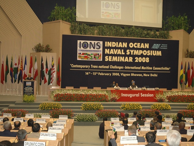 Indian Ocean Naval Symposium Seminar, 14-15 Feb 2008, New Delhi, India