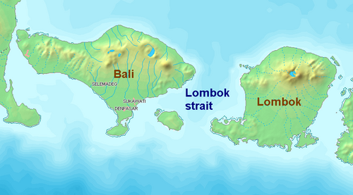 Lombok strait