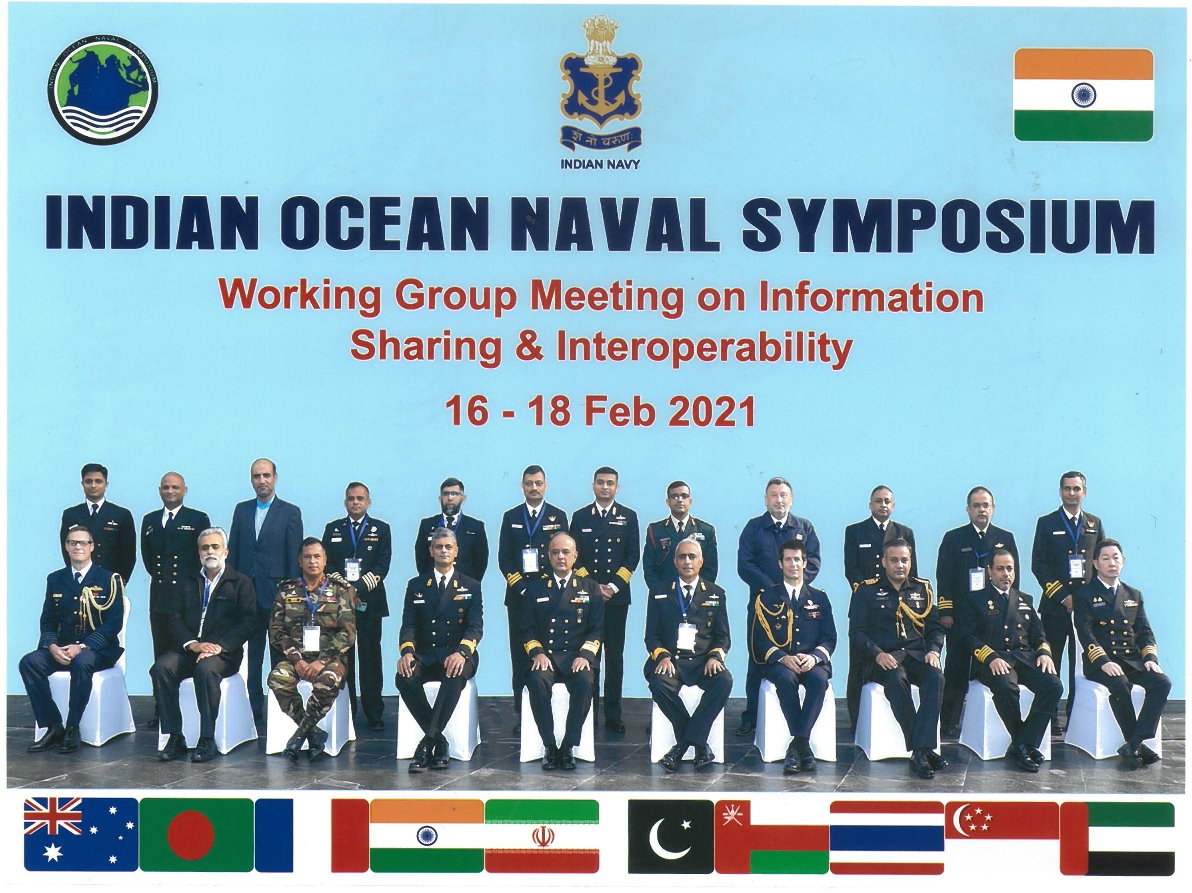 IONS Working Group Meeting on IS&I, 16-18 Feb 2021, New Delhi, India