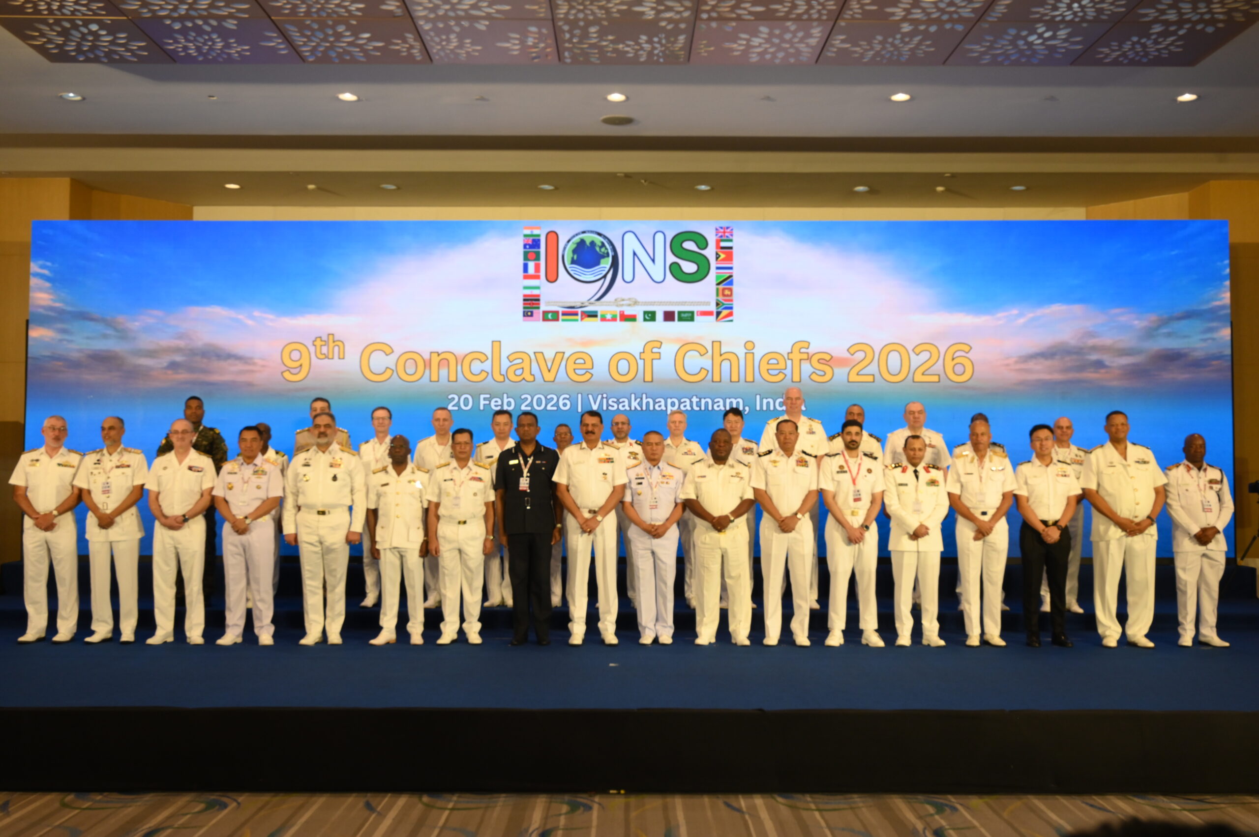 9th IONS Conclave of Chiefs, 20 Feb 2026, Vizag, Visakhapatnam, India